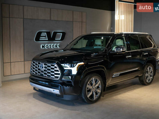 Черный Тойота Секвойя, объемом двигателя 3.45 л и пробегом 3 тыс. км за 145000 $, фото 1 на Automoto.ua