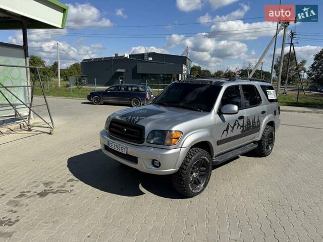 Серый Тойота Секвойя, объемом двигателя 4.7 л и пробегом 286 тыс. км за 14700 $, фото 1 на Automoto.ua
