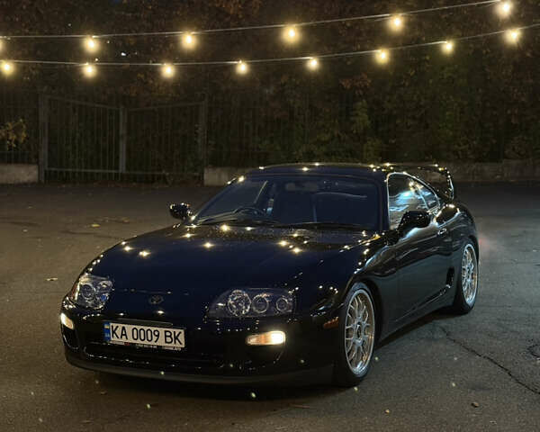 Черный Тойота Супра, объемом двигателя 3 л и пробегом 175 тыс. км за 130000 $, фото 1 на Automoto.ua