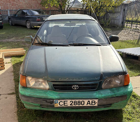 Зеленый Тойота Терцел, объемом двигателя 1.5 л и пробегом 236 тыс. км за 750 $, фото 1 на Automoto.ua