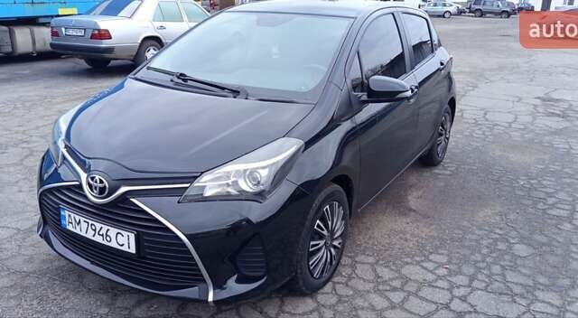 Чорний Тойота Яріс, об'ємом двигуна 1.33 л та пробігом 150 тис. км за 7700 $, фото 1 на Automoto.ua