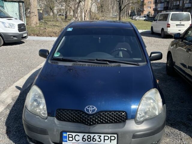 Синий Тойота Ярис, объемом двигателя 1 л и пробегом 226 тыс. км за 2950 $, фото 1 на Automoto.ua