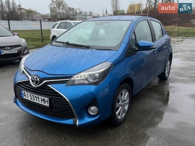 Синий Тойота Ярис, объемом двигателя 1.33 л и пробегом 82 тыс. км за 11800 $, фото 1 на Automoto.ua