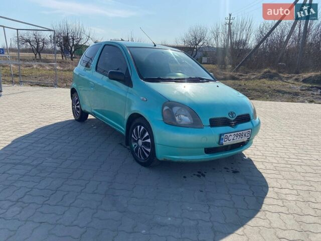 Зеленый Тойота Ярис, объемом двигателя 1 л и пробегом 219 тыс. км за 2150 $, фото 1 на Automoto.ua