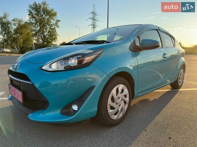 Синий Тойота Aqua, объемом двигателя 1.5 л и пробегом 91 тыс. км за 12200 $, фото 1 на Automoto.ua