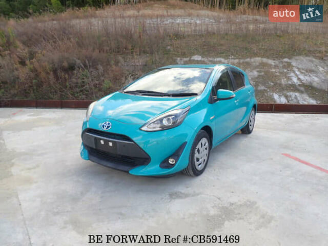 Синий Тойота Aqua, объемом двигателя 1.5 л и пробегом 91 тыс. км за 11700 $, фото 1 на Automoto.ua