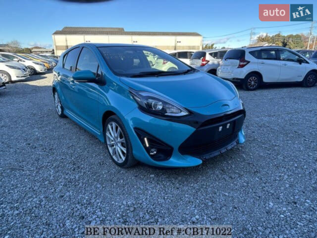Синий Тойота Aqua, объемом двигателя 1.5 л и пробегом 46 тыс. км за 15300 $, фото 1 на Automoto.ua