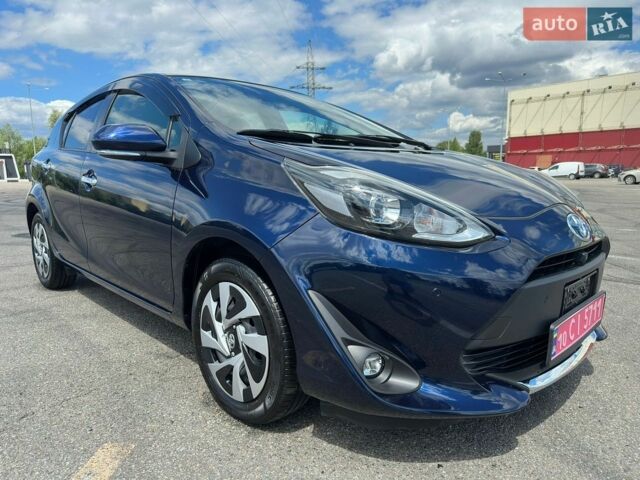Синий Тойота Aqua, объемом двигателя 1.5 л и пробегом 103 тыс. км за 14900 $, фото 1 на Automoto.ua