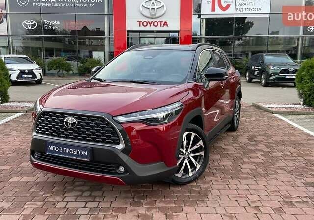 Красный Тойота Corolla Cross, объемом двигателя 2 л и пробегом 2 тыс. км за 38900 $, фото 1 на Automoto.ua