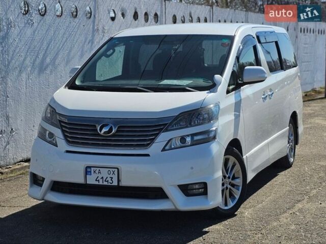 Білий Тойота Веллфаір, об'ємом двигуна 2.4 л та пробігом 87 тис. км за 14999 $, фото 1 на Automoto.ua
