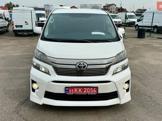 Білий Тойота Веллфаір, об'ємом двигуна 2.4 л та пробігом 88 тис. км за 17600 $, фото 1 на Automoto.ua
