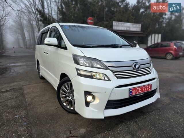 Білий Тойота Веллфаір, об'ємом двигуна 2.4 л та пробігом 87 тис. км за 18300 $, фото 1 на Automoto.ua
