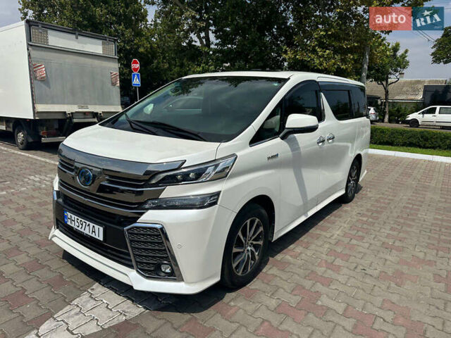 Белый Тойота Веллфаир, объемом двигателя 2.5 л и пробегом 80 тыс. км за 35990 $, фото 1 на Automoto.ua