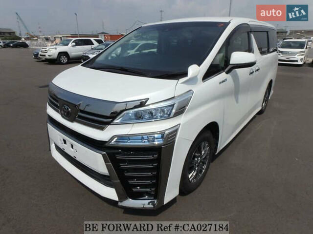 Білий Тойота Веллфаір, об'ємом двигуна 2.5 л та пробігом 126 тис. км за 33900 $, фото 1 на Automoto.ua