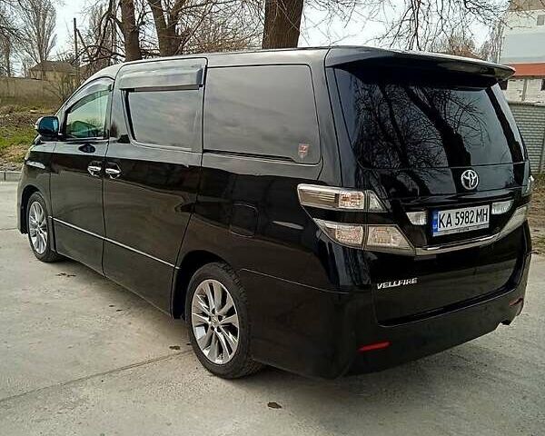 Черный Тойота Веллфаир, объемом двигателя 2.4 л и пробегом 117 тыс. км за 16000 $, фото 1 на Automoto.ua