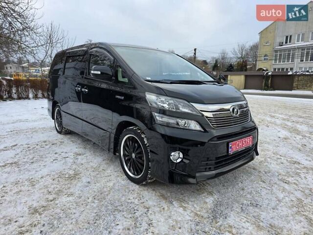 Черный Тойота Веллфаир, объемом двигателя 2.4 л и пробегом 92 тыс. км за 22500 $, фото 1 на Automoto.ua