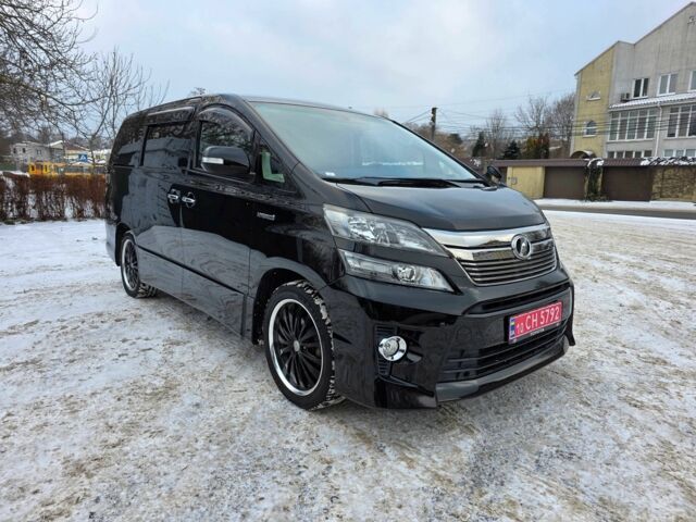 Чорний Тойота Веллфаір, об'ємом двигуна 2.4 л та пробігом 93 тис. км за 20900 $, фото 1 на Automoto.ua