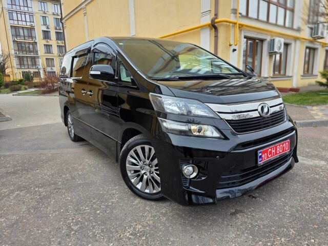 Чорний Тойота Веллфаір, об'ємом двигуна 2.4 л та пробігом 93 тис. км за 18300 $, фото 1 на Automoto.ua