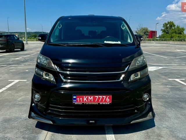 Чорний Тойота Веллфаір, об'ємом двигуна 2.4 л та пробігом 74 тис. км за 19000 $, фото 1 на Automoto.ua