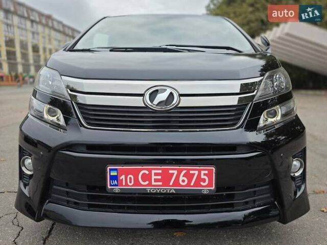 Черный Тойота Веллфаир, объемом двигателя 2.4 л и пробегом 96 тыс. км за 18000 $, фото 1 на Automoto.ua