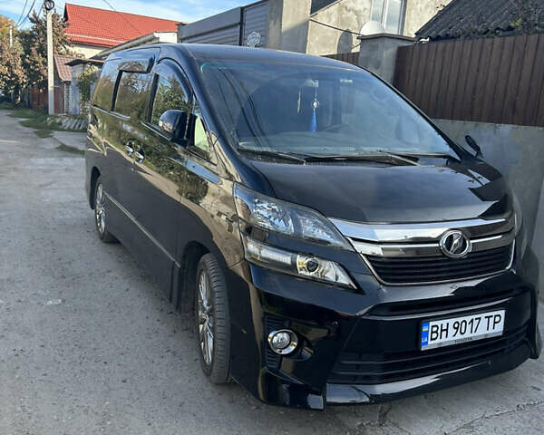 Черный Тойота Веллфаир, объемом двигателя 2.36 л и пробегом 100 тыс. км за 17800 $, фото 1 на Automoto.ua