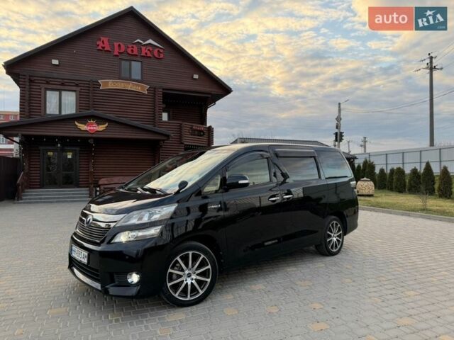 Черный Тойота Веллфаир, объемом двигателя 2.5 л и пробегом 114 тыс. км за 20999 $, фото 1 на Automoto.ua