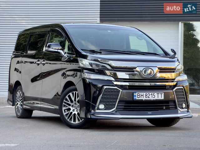 Черный Тойота Веллфаир, объемом двигателя 2.49 л и пробегом 90 тыс. км за 32000 $, фото 1 на Automoto.ua