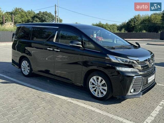 Черный Тойота Веллфаир, объемом двигателя 2.49 л и пробегом 107 тыс. км за 33500 $, фото 1 на Automoto.ua