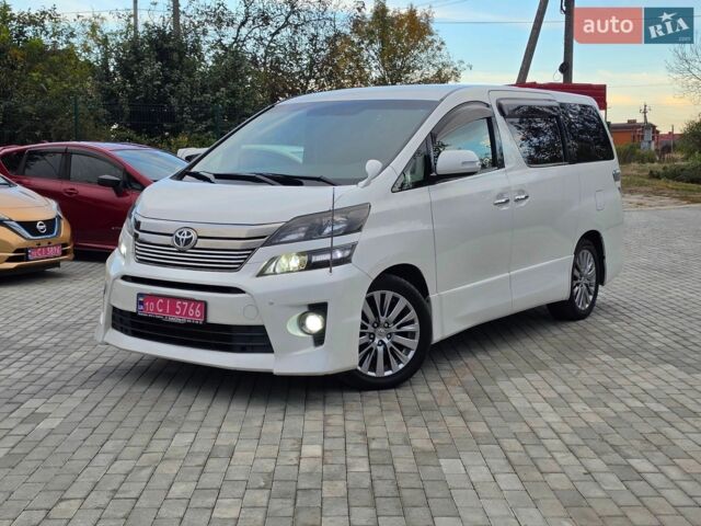 Тойота Веллфаир, объемом двигателя 2.4 л и пробегом 93 тыс. км за 17500 $, фото 1 на Automoto.ua
