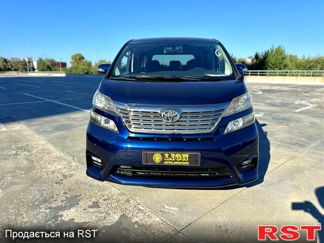 Синій Тойота Веллфаір, об'ємом двигуна 2.4 л та пробігом 79 тис. км за 16500 $, фото 1 на Automoto.ua