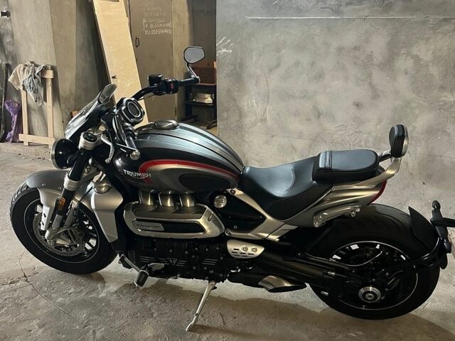 Серый Триумф Rocket 3 GT, объемом двигателя 2.5 л и пробегом 6 тыс. км за 28500 $, фото 1 на Automoto.ua