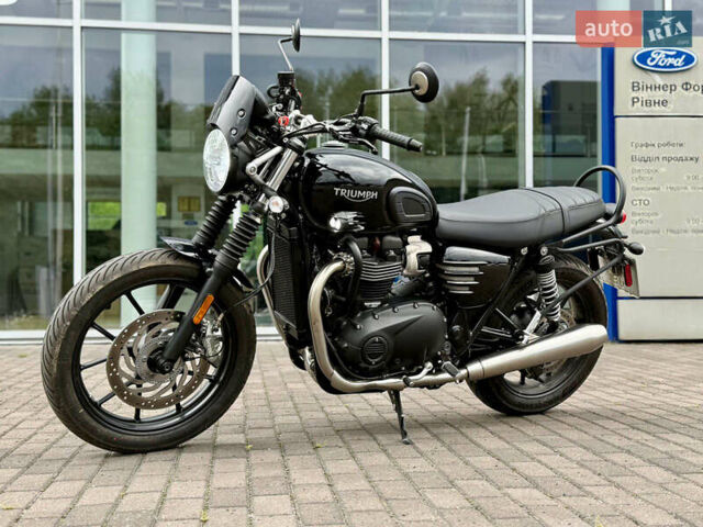 Черный Триумф Speed Twin, объемом двигателя 0.9 л и пробегом 1 тыс. км за 12500 $, фото 1 на Automoto.ua