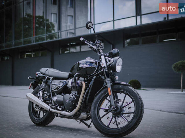 Черный Триумф Speed Twin, объемом двигателя 0.9 л и пробегом 1 тыс. км за 8500 $, фото 1 на Automoto.ua