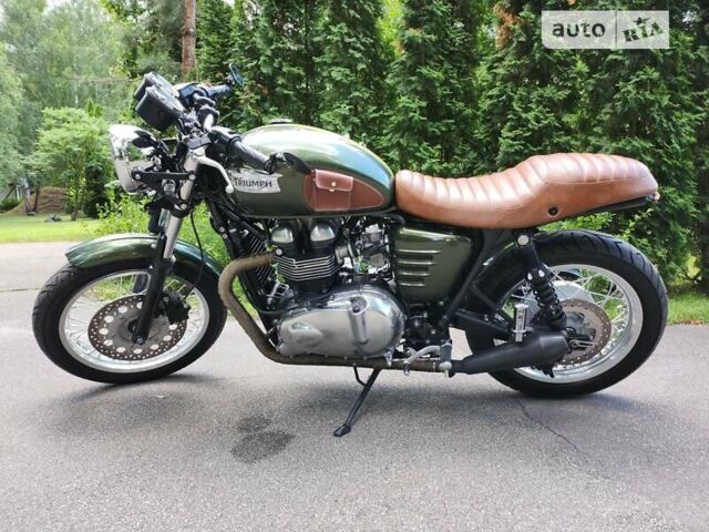 Триумф Thruxton, объемом двигателя 1 л и пробегом 20 тыс. км за 7500 $, фото 1 на Automoto.ua