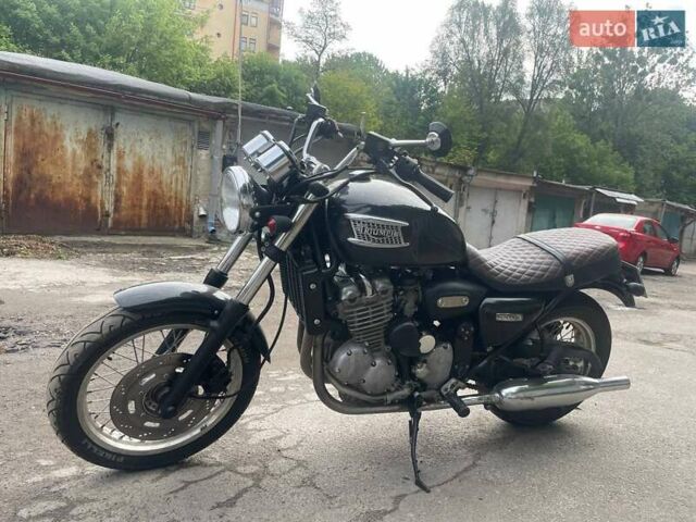 Черный Триумф Thunderbird 900, объемом двигателя 0.89 л и пробегом 24 тыс. км за 4500 $, фото 1 на Automoto.ua