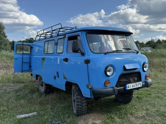 Синий УАЗ 2206, объемом двигателя 2.5 л и пробегом 120 тыс. км за 5500 $, фото 1 на Automoto.ua