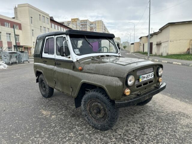 Зеленый УАЗ 3151, объемом двигателя 2.4 л и пробегом 49 тыс. км за 1500 $, фото 1 на Automoto.ua