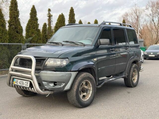 Зеленый УАЗ 3163 Patriot, объемом двигателя 2.7 л и пробегом 186 тыс. км за 2900 $, фото 1 на Automoto.ua
