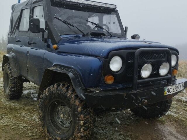 Синій УАЗ 469, об'ємом двигуна 2.9 л та пробігом 100 тис. км за 2999 $, фото 1 на Automoto.ua