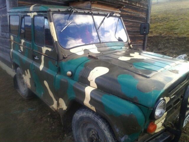 Зеленый УАЗ 469, объемом двигателя 2 л и пробегом 50 тыс. км за 1500 $, фото 1 на Automoto.ua