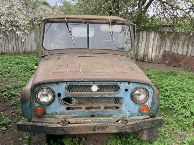 Зеленый УАЗ 469, объемом двигателя 2.44 л и пробегом 50 тыс. км за 620 $, фото 1 на Automoto.ua