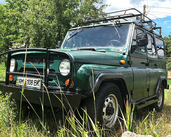 Зеленый УАЗ 469, объемом двигателя 2.44 л и пробегом 105 тыс. км за 2450 $, фото 1 на Automoto.ua