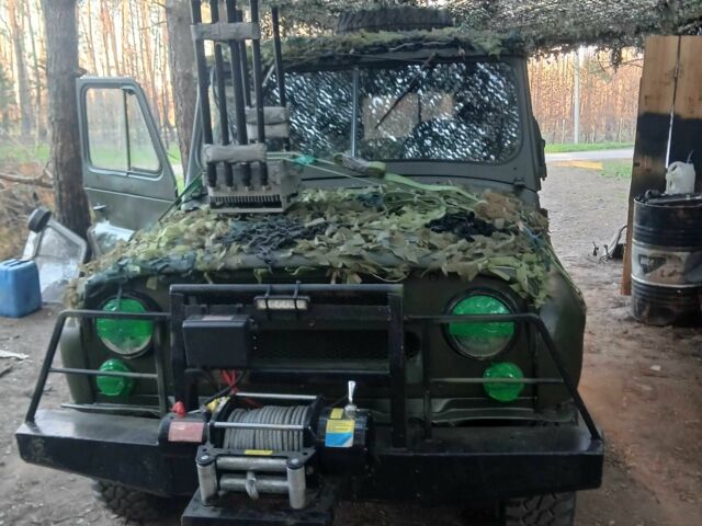 Зеленый УАЗ 469, объемом двигателя 3 л и пробегом 100 тыс. км за 1000 $, фото 1 на Automoto.ua