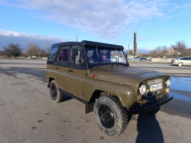 Зеленый УАЗ 469, объемом двигателя 2.4 л и пробегом 215 тыс. км за 1400 $, фото 1 на Automoto.ua