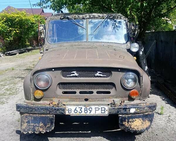 Зеленый УАЗ 469Б, объемом двигателя 2.4 л и пробегом 20 тыс. км за 1000 $, фото 1 на Automoto.ua