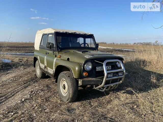 Зелений УАЗ 469Б, об'ємом двигуна 2.4 л та пробігом 2 тис. км за 2500 $, фото 1 на Automoto.ua