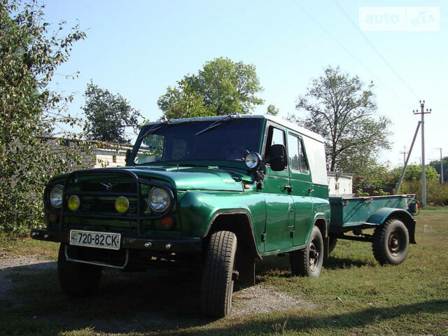 Зелений УАЗ 469Б, об'ємом двигуна 2.5 л та пробігом 23 тис. км за 3500 $, фото 1 на Automoto.ua