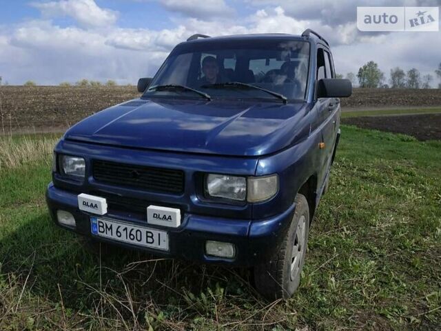 Синий УАЗ Патриот, объемом двигателя 2.7 л и пробегом 210 тыс. км за 3000 $, фото 1 на Automoto.ua