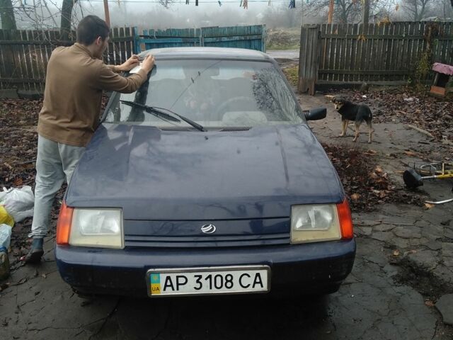 Синий ВАЗ 1111 Ока, объемом двигателя 1.3 л и пробегом 1000 тыс. км за 286 $, фото 1 на Automoto.ua