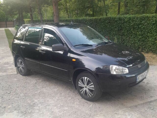 Черный ВАЗ 1117 Калина, объемом двигателя 1.4 л и пробегом 129 тыс. км за 2499 $, фото 1 на Automoto.ua